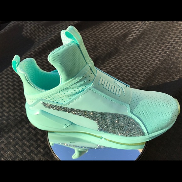 Women Swarovski running Puma shoes - Picture 7 of 7